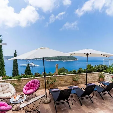 Antique Pearl Of Villa,panoramic&sea View With Pool * 杜布罗夫尼克