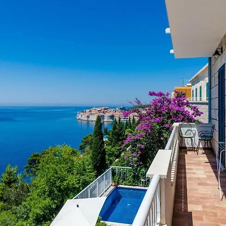 Villa Antique Pearl Of Villa,panoramic&sea View With Pool Dubrovnik