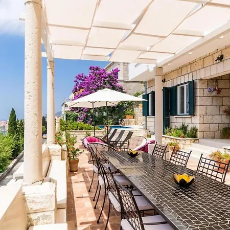 Antique Pearl Of Villa,panoramic&sea View With Pool 杜布罗夫尼克