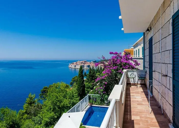 Villa Antique Pearl Of Villa,panoramic&sea View With Pool Dubrovnik
